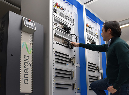 Testing Industrial Power Hardware with Power Hardware-in-the-Loop