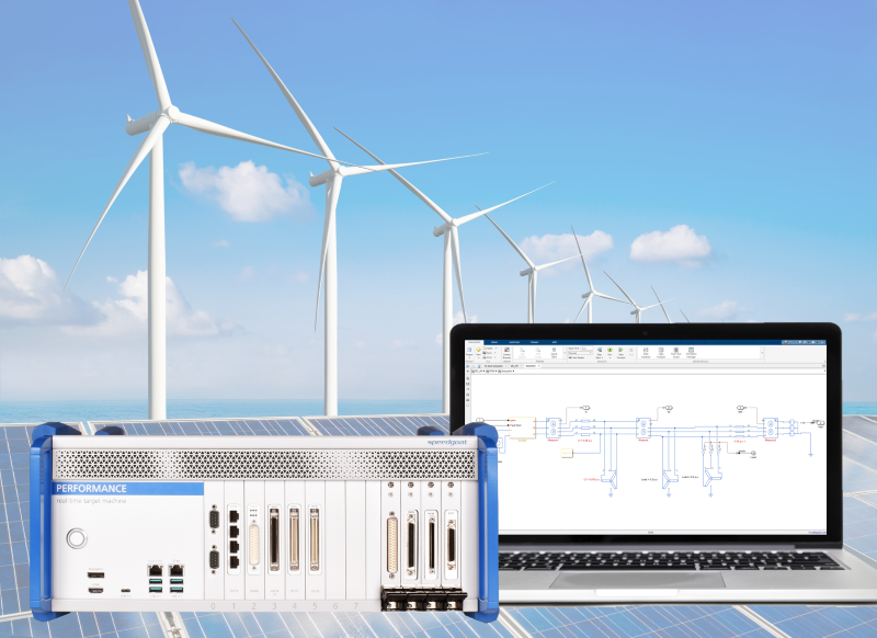 Reference Example | Controller Hardware-in-the-Loop Testing of Grid-side Converter