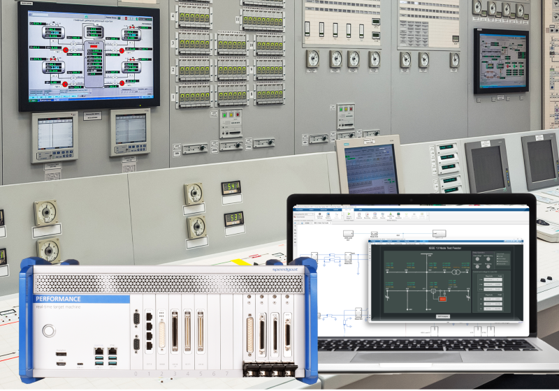 Reference Example | Hardware-in-the-Loop Testing of Grid Protection Relays