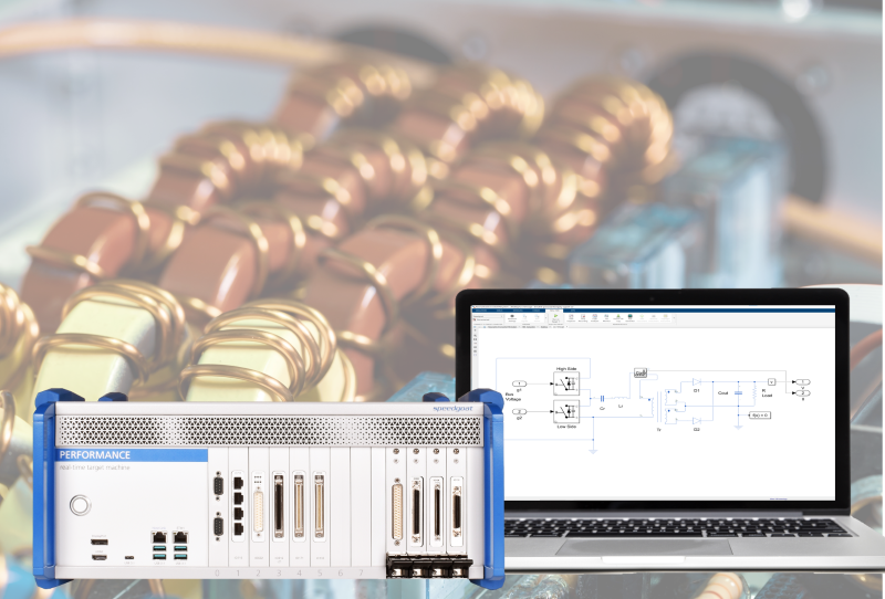 Reference Example | Controller Hardware-in-the-Loop Testing of LLC Resonant Converter